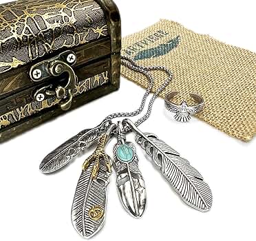 アクセサリー M.Cohen Turquoise Feather Necklace アクセサリー M.Cohen Turquoise Feather Necklace Turquoise